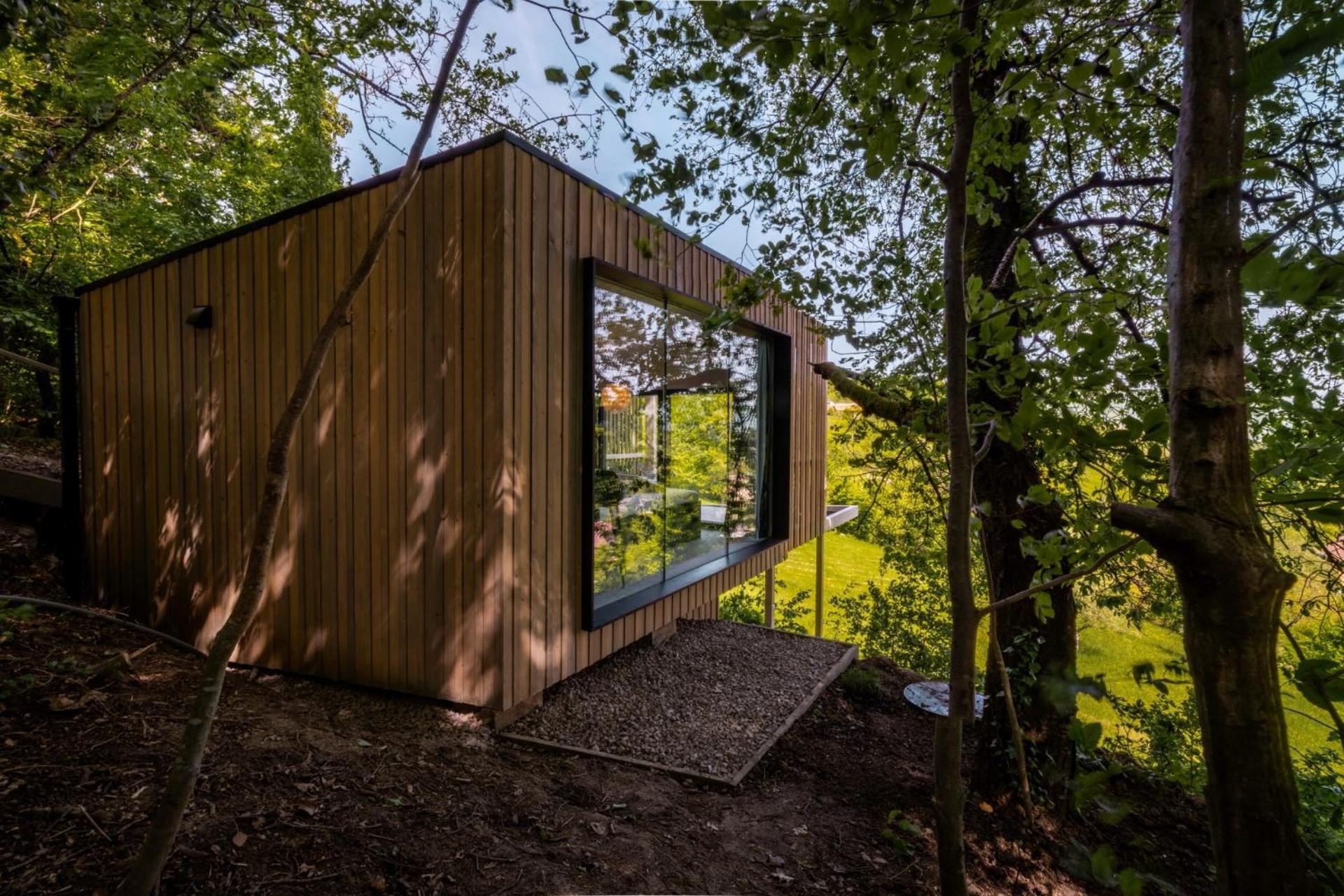 Apartmán Kutica Nova Bana Exteriér fotografie