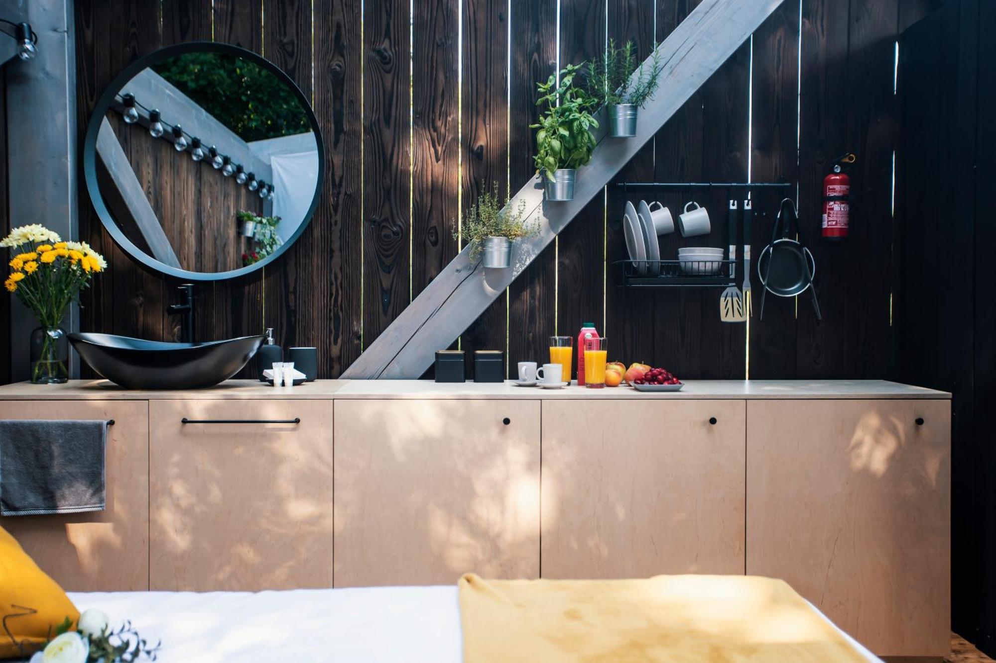Apartmán Kutica Nova Bana Exteriér fotografie